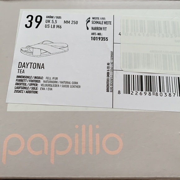 Birkenstock Papillo daytona shearling sandal - Picture 7 of 16